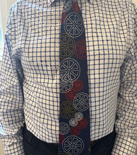 Carmen Wheels of Freedom Freeman Tie